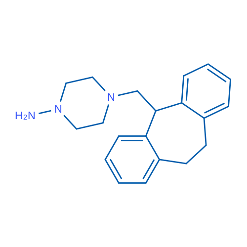 4-((10,11-Dihydro-5H-dibenzo[a,d][7]annulen-5-yl)methyl)piperazin-1-amine 1g