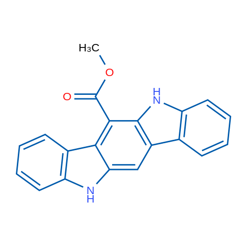 Methyl 5,11-dihydroindolo[3,2-b]carbazole-6-carboxylate 1g