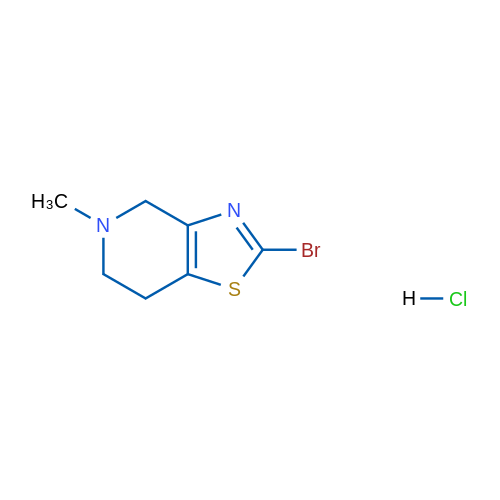 2-Bromo-5-methyl-4,5,6,7-tetrahydrothiazolo[4,5-c]pyridine hydrochloride 1g