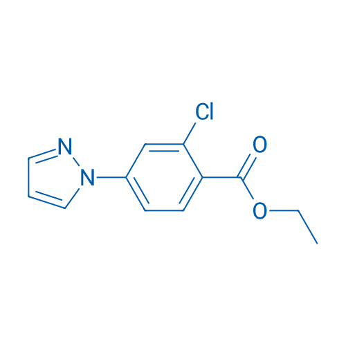 Ethyl 2-chloro-4-(1H-pyrazol-1-yl)benzoate 1g