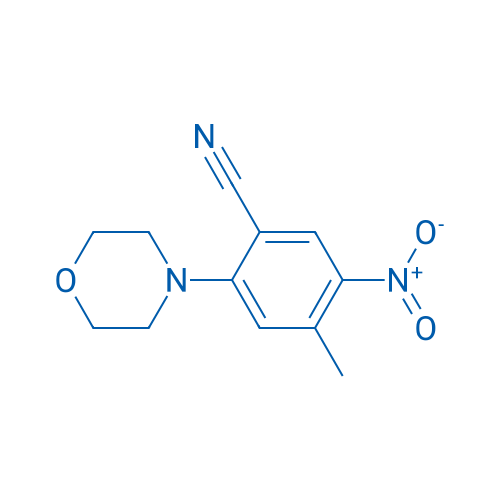 4-Methyl-2-morpholino-5-nitrobenzonitrile 250mg