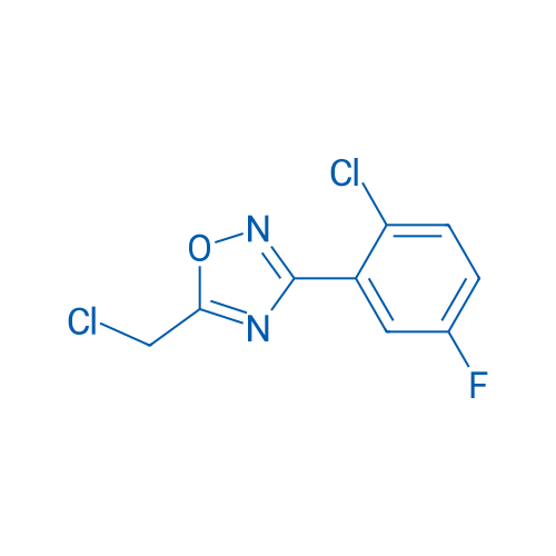 3-(2-Chloro-5-fluorophenyl)-5-(chloromethyl)-1,2,4-oxadiazole 25g