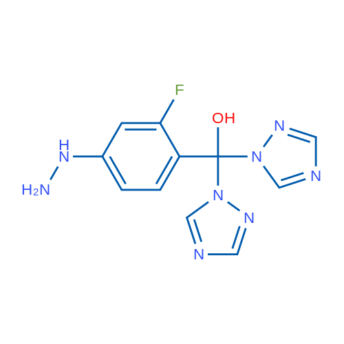 (2-Fluoro-4-hydrazinylphenyl)di(1H-1,2,4-triazol-1-yl)methanol 1g