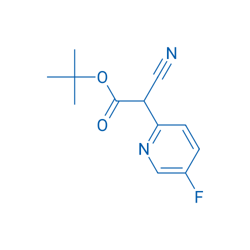 tert-Butyl 2-cyano-2-(5-fluoropyridin-2-yl)acetate 1g