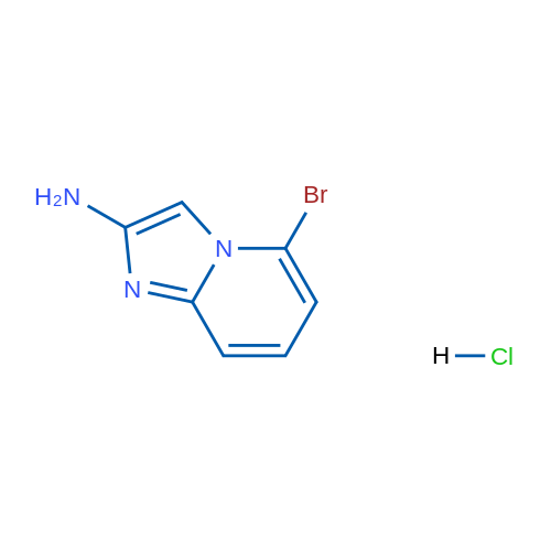 5-Bromoimidazo[1,2-a]pyridin-2-amine hydrochloride 1g