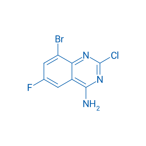 8-BROMO-2-CHLORO-6-FLUOROQUINAZOLIN-4-AMINE 1g