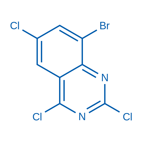 8-BROMO-2,4,6-TRICHLOROQUINAZOLINE 250mg