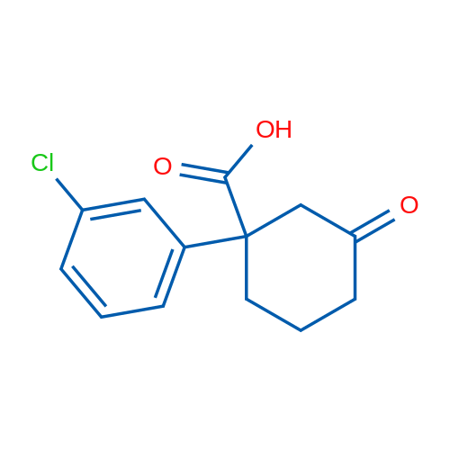 1-(3-Chlorophenyl)-3-oxocyclohexanecarboxylic acid 1g