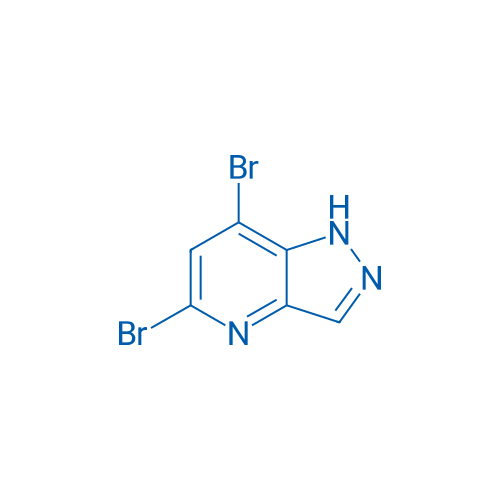 5,7-Dibromo-1H-pyrazolo[4,3-b]pyridine 100mg