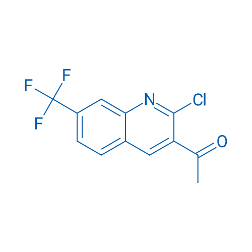1-(2-Chloro-7-(trifluoromethyl)quinolin-3-yl)ethanone 1g
