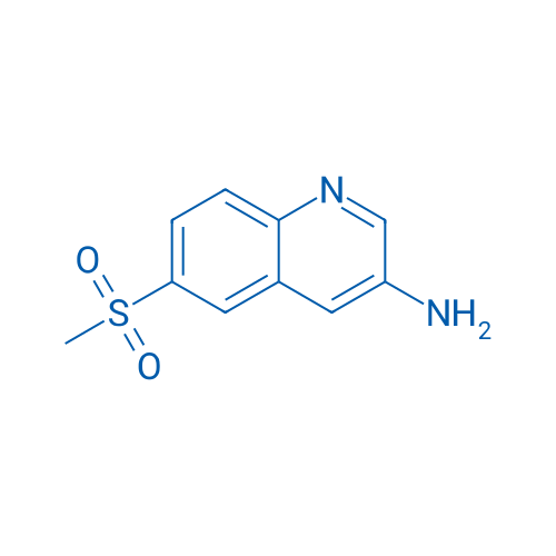 6-(Methylsulfonyl)quinolin-3-amine 100mg
