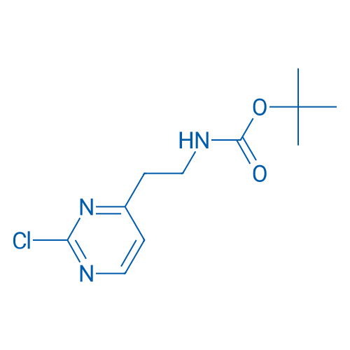 tert-Butyl (2-(2-chloropyrimidin-4-yl)ethyl)carbamate 250mg