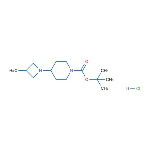 tert-Butyl 4-(3-methylazetidin-1-yl)piperidine-1-carboxylate hydrochloride 1g