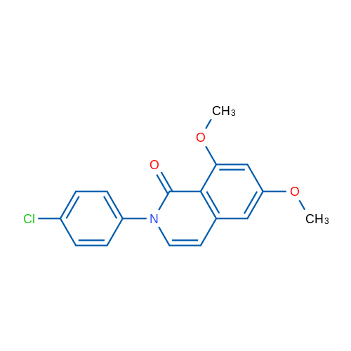 2-(4-Chlorophenyl)-6,8-dimethoxyisoquinolin-1(2H)-one 1g