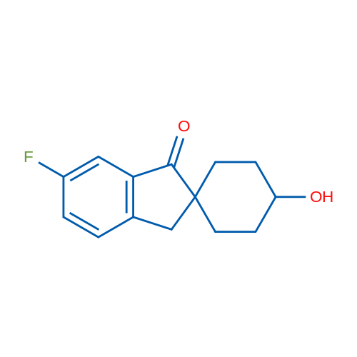 6'-Fluoro-4-hydroxyspiro[cyclohexane-1,2'-inden]-1'(3'H)-one 1g