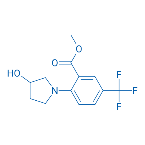 Methyl 2-(3-hydroxypyrrolidin-1-yl)-5-(trifluoromethyl)benzoate 1g