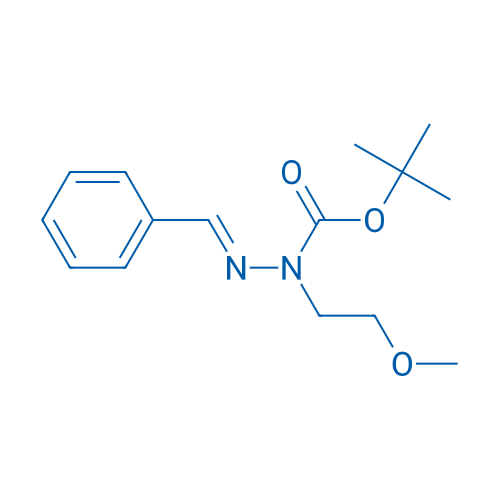 (E)-tert-Butyl 2-benzylidene-1-(2-methoxyethyl)hydrazinecarboxylate 250mg