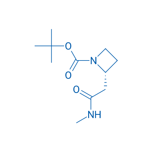 (R)-tert-Butyl 2-(2-(methylamino)-2-oxoethyl)azetidine-1-carboxylate 1g
