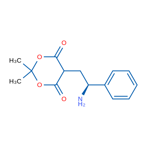 (S)-5-(2-Amino-2-phenylethyl)-2,2-dimethyl-1,3-dioxane-4,6-dione 1g