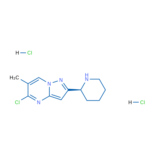 (S)-5-Chloro-6-methyl-2-(piperidin-2-yl)pyrazolo[1,5-a]pyrimidine dihydrochloride 1g