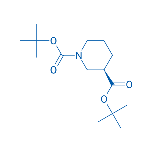 (R)-Di-tert-butyl piperidine-1,3-dicarboxylate 250mg