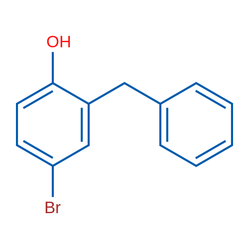 2-Benzyl-4-bromophenol 250mg
