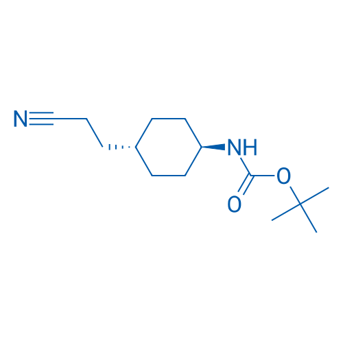 tert-Butyl (trans-4-(2-cyanoethyl)cyclohexyl)carbamate 1g