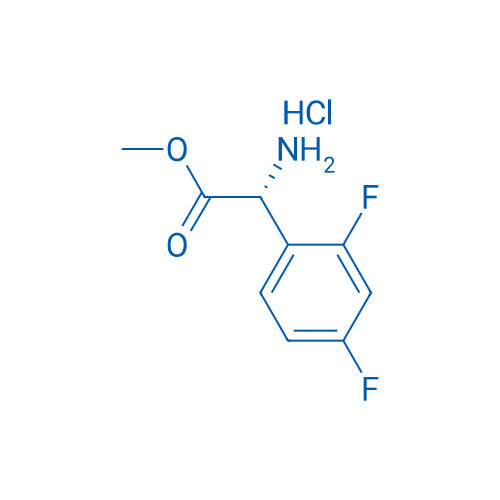 (R)-Methyl 2-amino-2-(2,4-difluorophenyl)acetate hydrochloride 50mg