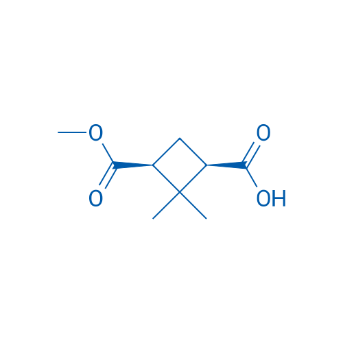 (1R,3S)-3-(Methoxycarbonyl)-2,2-dimethylcyclobutane-1-carboxylic acid 1g