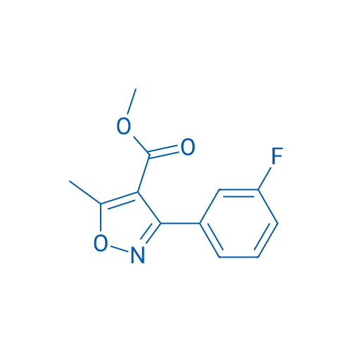 Methyl 3-(3-fluorophenyl)-5-methylisoxazole-4-carboxylate 1g