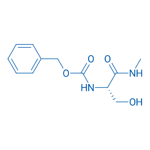 (S)-Benzyl (3-hydroxy-1-(methylamino)-1-oxopropan-2-yl)carbamate 250mg