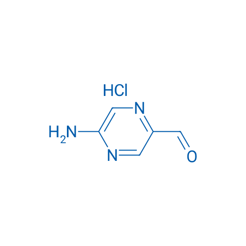 5-Aminopyrazine-2-carbaldehyde hydrochloride 5g