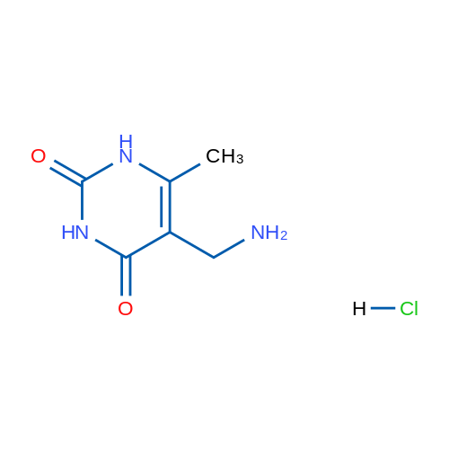 5-Aminomethyl-6-methyl-1H-pyrimidine-2,4-dione hydrochloride 1g
