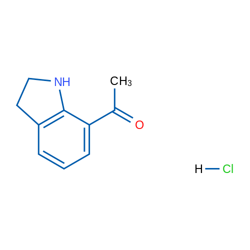 1-(2,3-Dihydro-1H-indol-7-yl)-ethanone hydrochloride 1g