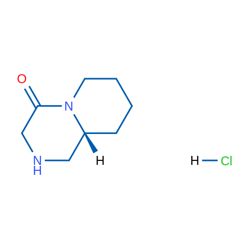 (R)-Hexahydro-1H-pyrido[1,2-a]pyrazin-4(6H)-one hydrochloride 1g