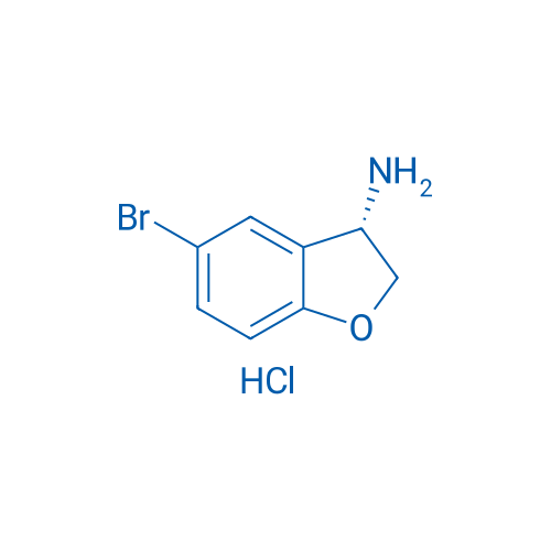 (S)-5-Bromo-2,3-dihydro-benzofuran-3-ylamine hydrochloride 100mg