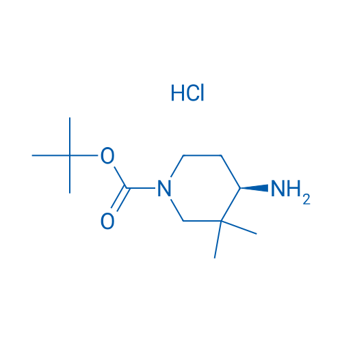 (R)-4-Amino-3,3-dimethyl-piperidine-1-carboxylic acid tert-butyl ester hydrochloride 1g