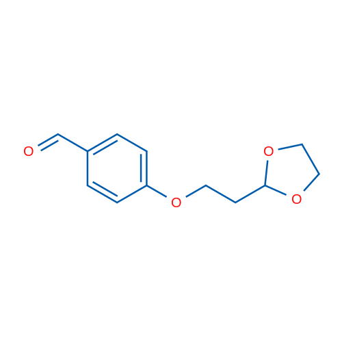 4-(2-(1,3-Dioxolan-2-yl)ethoxy)benzaldehyde 1g