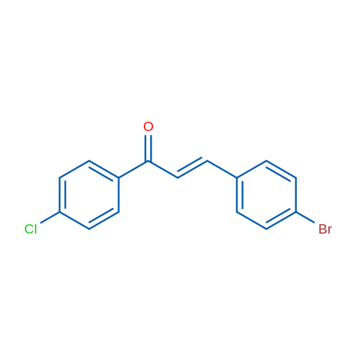 3-(4-Bromophenyl)-1-(4-chlorophenyl)prop-2-en-1-one 1g