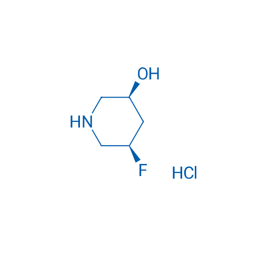 (3S,5R)-5-Fluoropiperidin-3-ol hydrochloride 100mg
