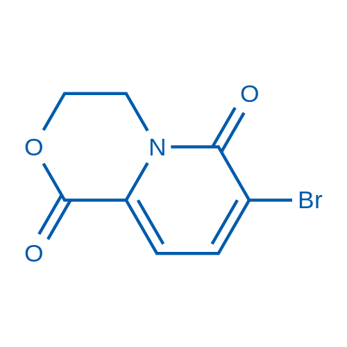 7-Bromo-3,4-dihydropyrido[2,1-c][1,4]oxazine-1,6-dione 50mg