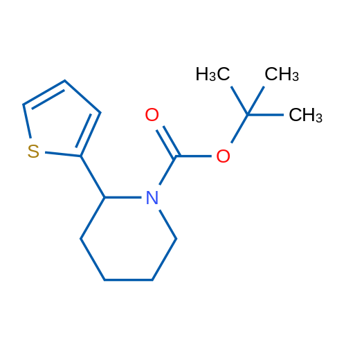 tert-Butyl 2-(thiophen-2-yl)piperidine-1-carboxylate 1g
