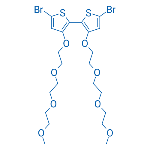 2,2'-Bithiophene, 5,5'-dibromo-3,3'-bis[2-[2-(2-methoxyethoxy)ethoxy]ethoxy]- 100mg