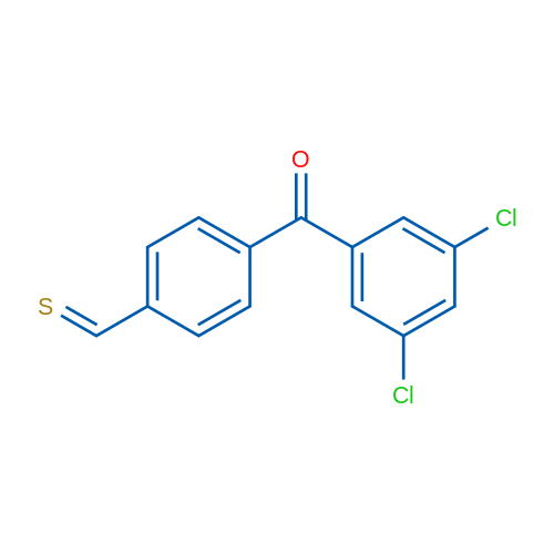 3,5-Dichloro-4'-(thiomethyl)benzophenone 1g