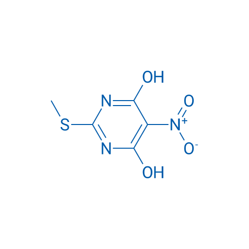 2-(Methylthio)-5-nitropyrimidine-4,6-diol 5g