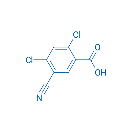 2,4-Dichloro-5-cyanobenzoic acid 250mg