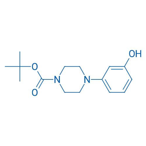 tert-Butyl 4-(3-hydroxyphenyl)piperazine-1-carboxylate 1g