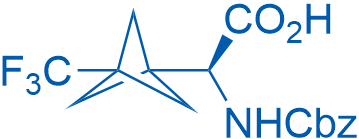 (2S)-2-{[(benzyloxy)carbonyl]amino}-2-[3-(trifluoromethyl)bicyclo[1.1.1]pentan-1-yl]acetic acid 100mg