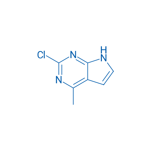 2-Chloro-4-methyl-7H-pyrrolo[2,3-d]pyrimidine 1g