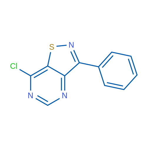 7-Chloro-3-phenyl-[1,2]thiazolo[4,5-d]pyrimidine 250mg
